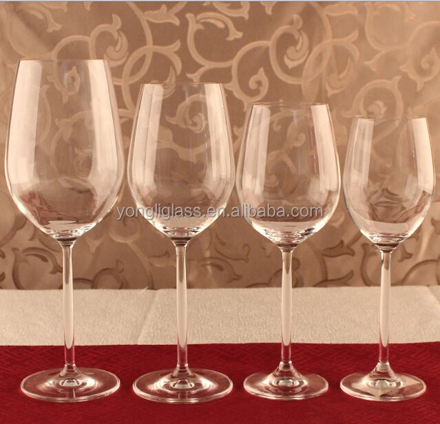 2015 last products Lead-free crystal glasses wine goblets, Wine Exhibition Bordeaux red wine