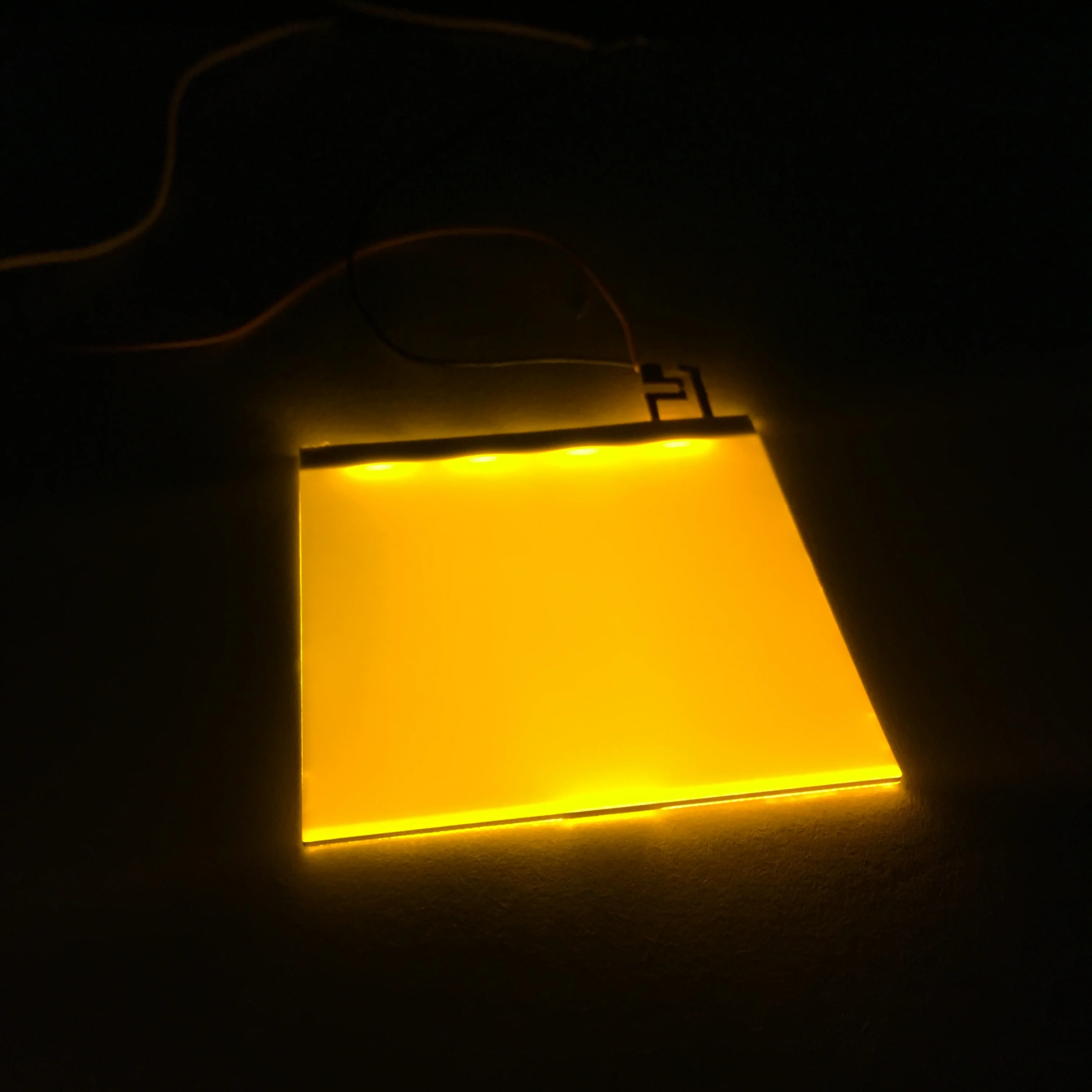 3v Yellow Led Backlight Panel/super Slim Led Panel Light Buy Led