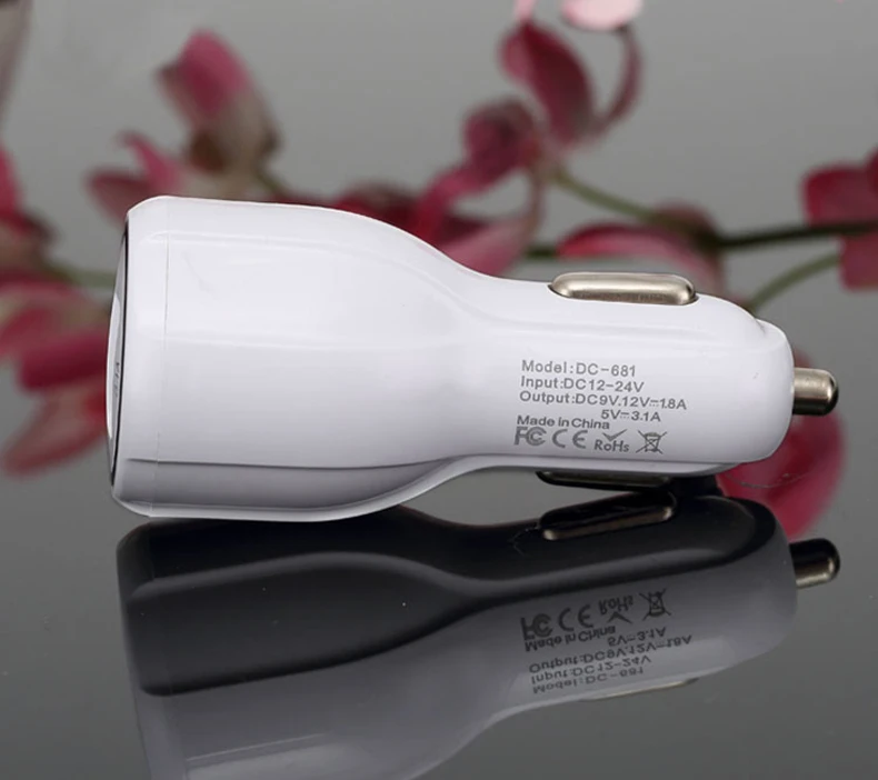 Portable Car Battery Charger 12v Intelligent Mobile Phone Car Charger