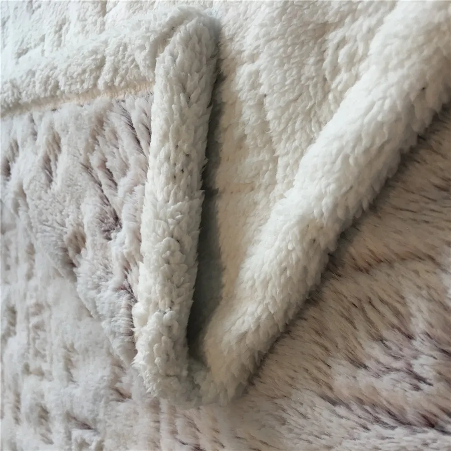 Super Soft Blanket With 100% Polyester Faux Fur Like Rabbit Fur - Buy ...