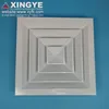 4 way square air vent aluminum ceiling diffuser with obd ceiling 4 way diffuser