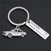 Drive Safe I Need You Here With Me Taxi Driver Charms Keychain