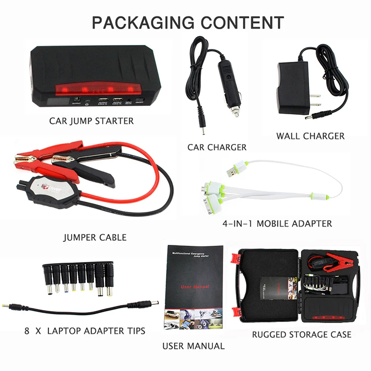 multi-function jump starter