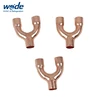 Advance machines 3 way elbow pipe fittings air conditioner copper elbow pipe fittings