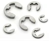 China Manufacturer 304 or 316 Stainless Steel E Types Flat Washer With Split E Types Circlip
