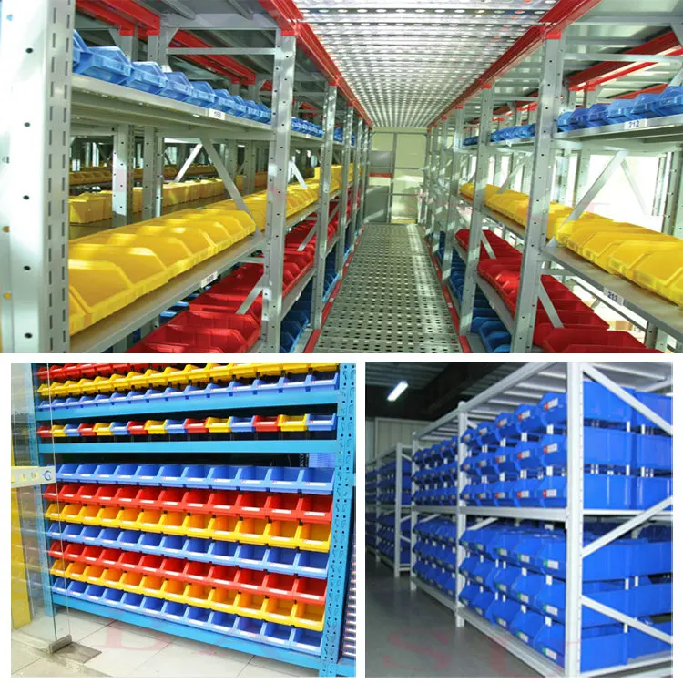 Thickened Plastic Warehouse Storage Parts Box Wall Mounted Box