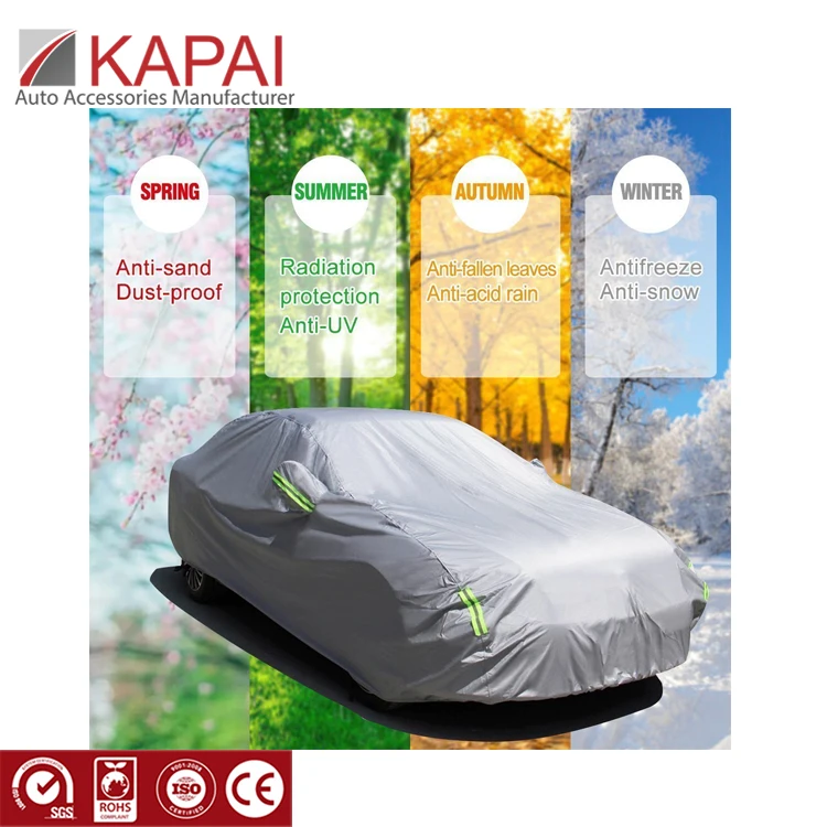 Auto Outdoor Shield Tarpaulin Extreme Car Cover Tarp Automobile Dust