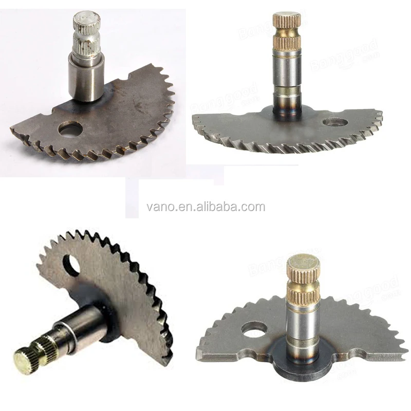 Cheap parts motorcycle kick start shaft gear gy6 50cc fmb139