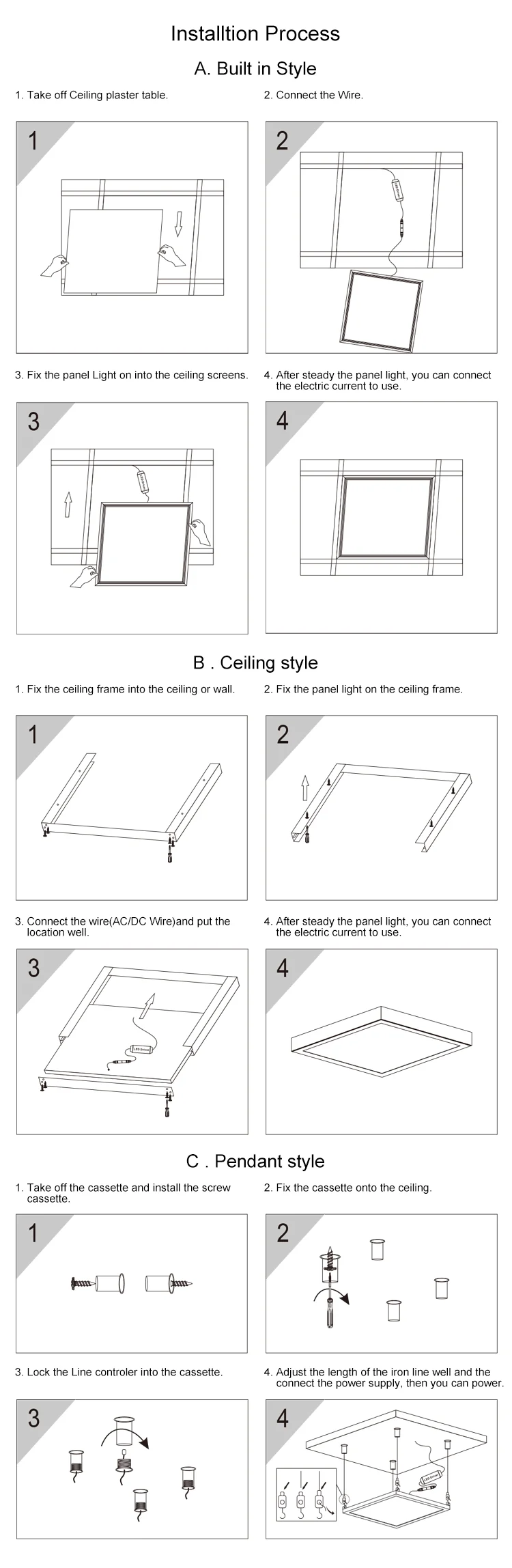 2018 UGR 600*600 ultra slim surface square flat ceiling led panel light with motion sensor