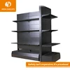 Beauty Supply Grocery Store Display Metallic Gondola Supermarket shelf with Double-sided Perforated back panel