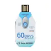 Temperature data logger disposable no need any software to get report