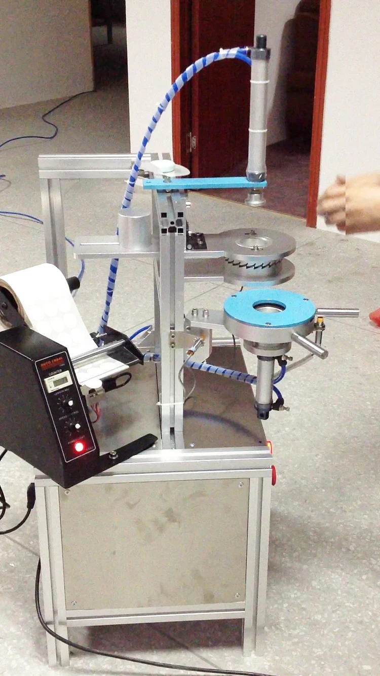 Semi Automatic Pleated Round Soap Packing Machine/ Hotel Soap Pearl