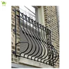 Latest design house fabrication wrought iron new window grill design