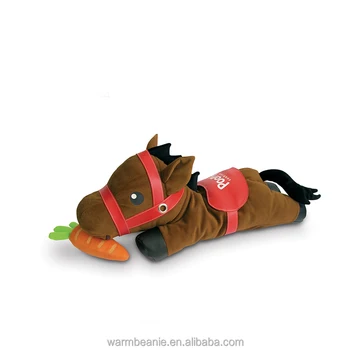 stuffed riding horse