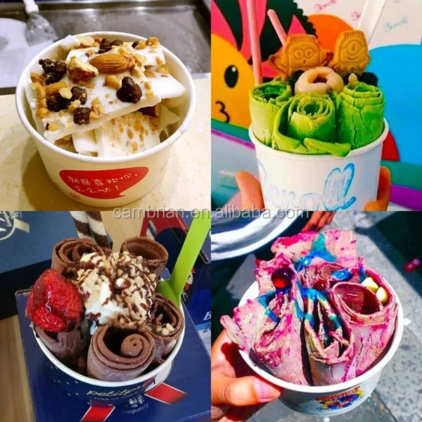 fry ice cream machine