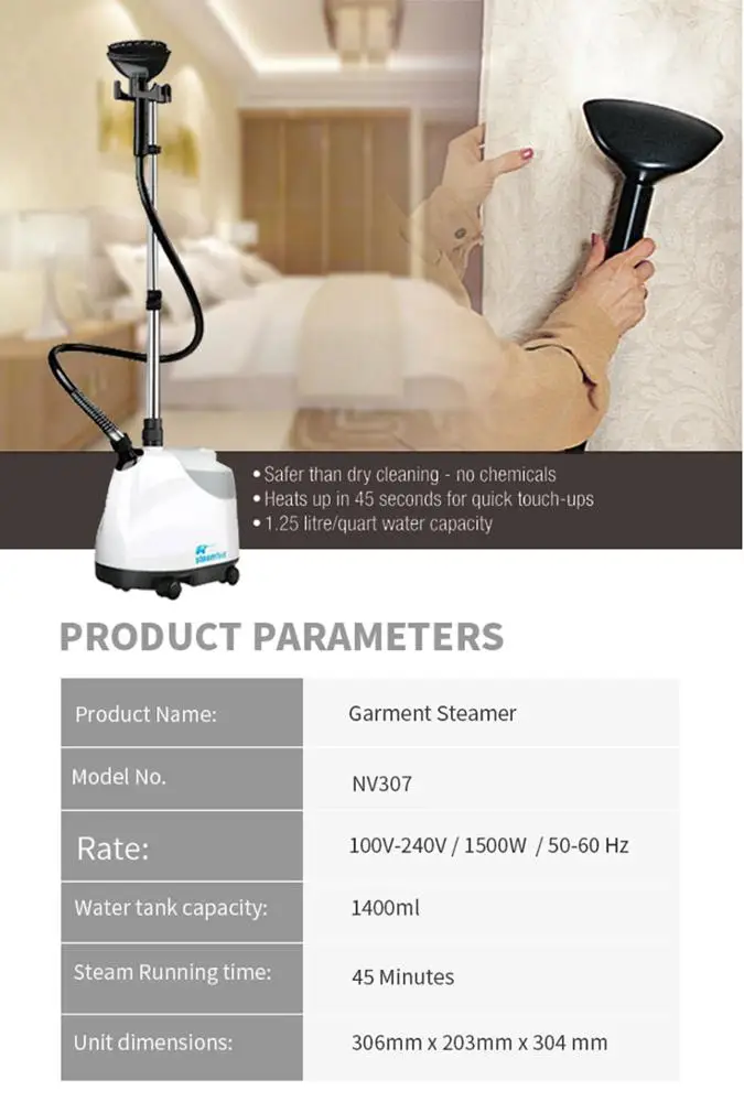 Nv307 Professional Standing Steam Iron Buy Steam Iron,Standing Steam