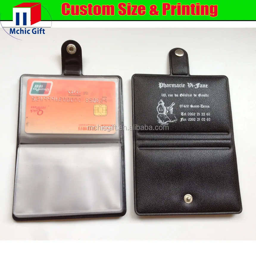 Cheap Custom Print Clear Plastic Pvc Key Ring Credit Card Holder - Buy ...