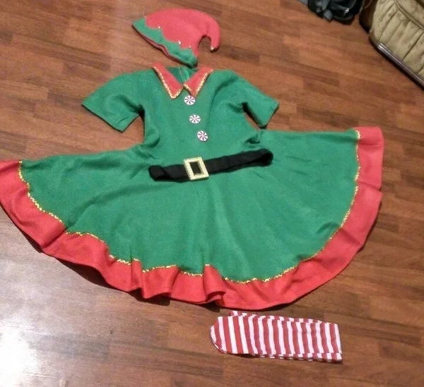 Christmas elf inspired outfits