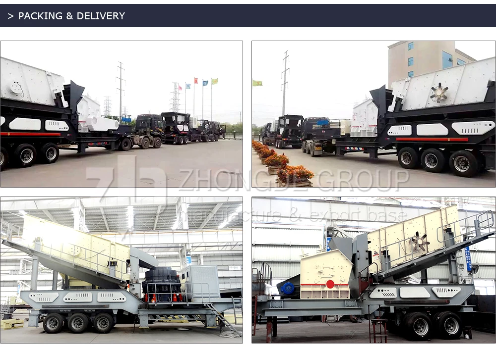mobile crushing station