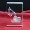 wholesale blank K9 crystal cube custom 3D laser engraving Crystal Photo Frame for Marriage birthday gift