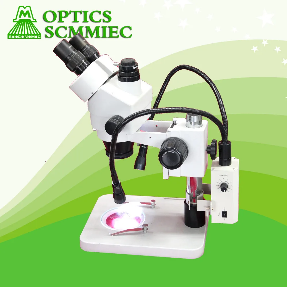 Portable 10w Led Optical Fiber Cold Light Microscope Illuminator Buy