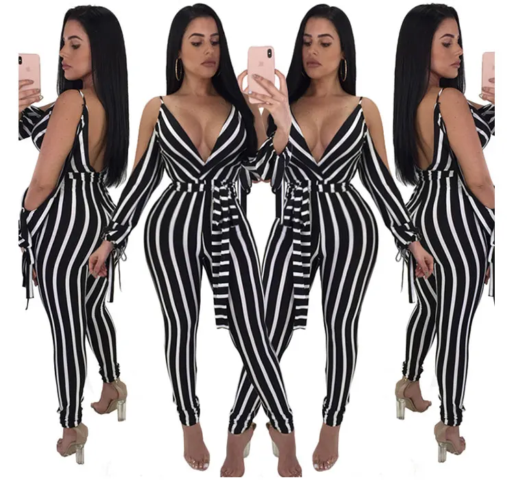 One Piece Bandage Women Bodycon Jumpsuits Latest Design - Buy Bandage ...