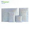 Shipping Packaging Holographic Bubble Envelope Mailing Bags Rainbow Metallic Poly Holographic Bubble Mailers