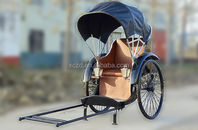 Rickshaw Romantic and Classic - High Quality Black Rickshaw