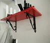 Triangle wall decorative L type wall shelf bracket of power coating surface treatment