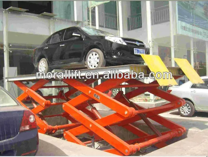 storage cars underground garage lift