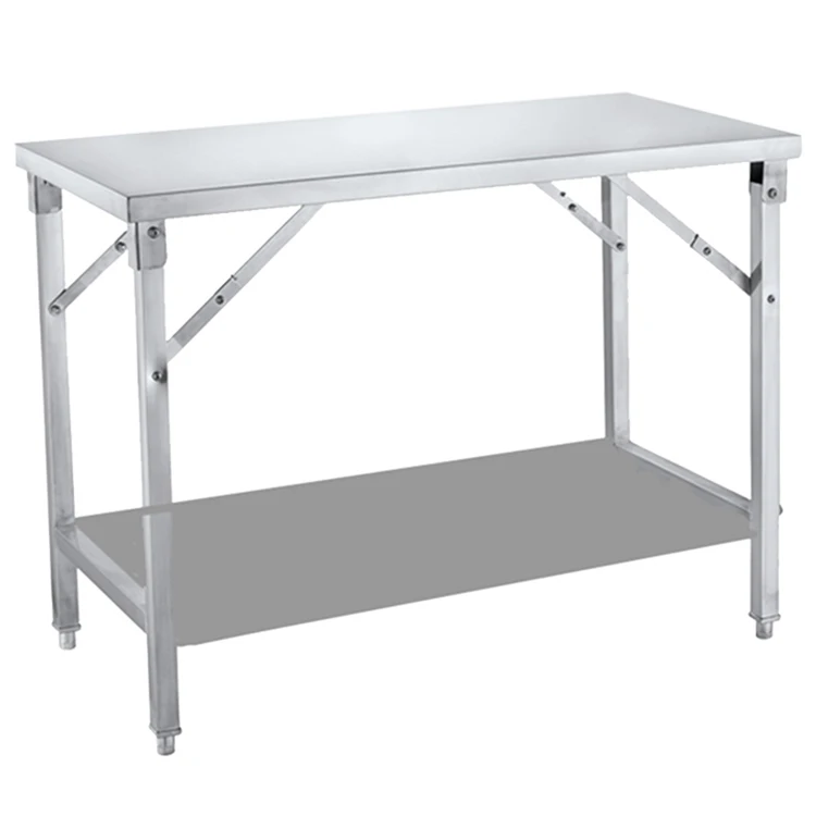 Newly Stainless Steel Folding Foldable Work Table For Hot Sale