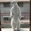 Standing Upright Polar Bear Large Decorative Simulation Animals