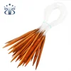 18sizes 40/60/80cm Transparent Tube Bamboo Circular Knitting Needle set