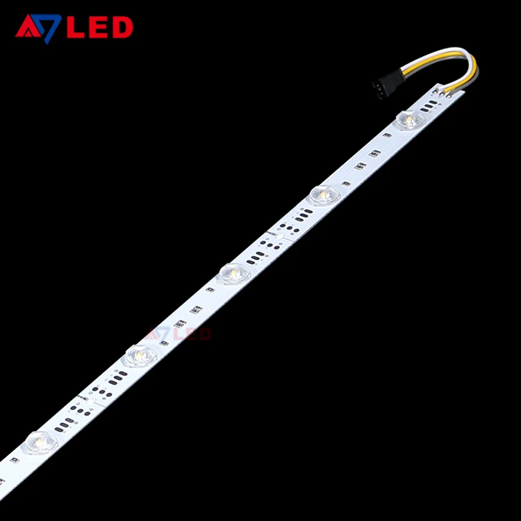 Customized led backlight rigid strip 3020 smd CCT 24v 160 lens diffuser led light bar