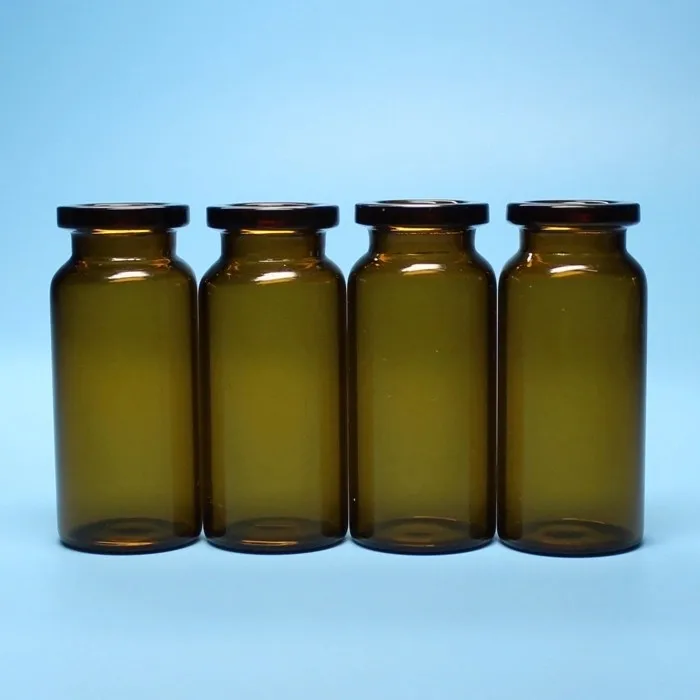 2ml neutral usp type i tubular clear glass vial with rubber