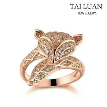 fox wedding ring