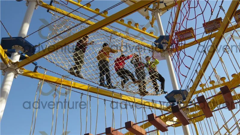 Amusement Park Adults Rope Climb,Ropes Climbing Frame,Ropes Adventure ...