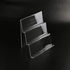 4 tiers perspex cellular phone display custom cellular phone display