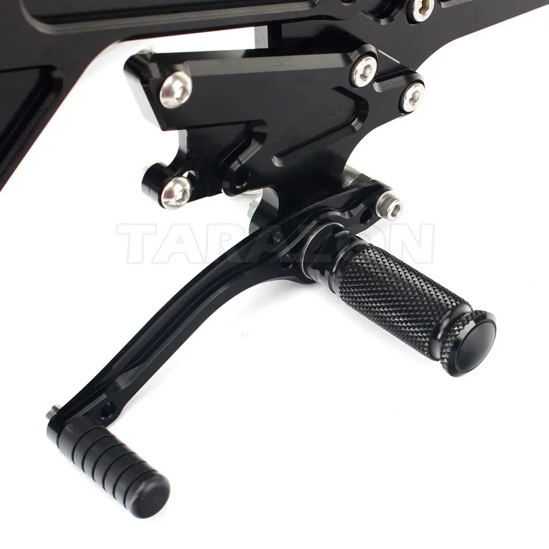 Cnc Aluminum Motorcycle Foot Controls For Kawasaki Er6n 1214 Buy Motorcycle Rear Sets