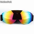 Single layer ski goggles large spherical glasses myopia outdoor Snowboarding mountain climbing riding Skiing Eyewear