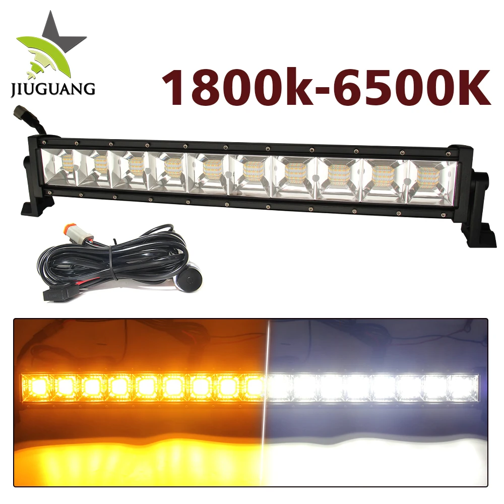 Wholesale Led Warning Driving Light 4x4 20 Inch 24 Volt 12 Volt Single Row Led Offroad Light Bar