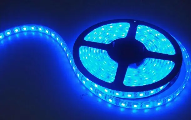 motorcycle car led strip 3528 white black base DC 12V led strip
