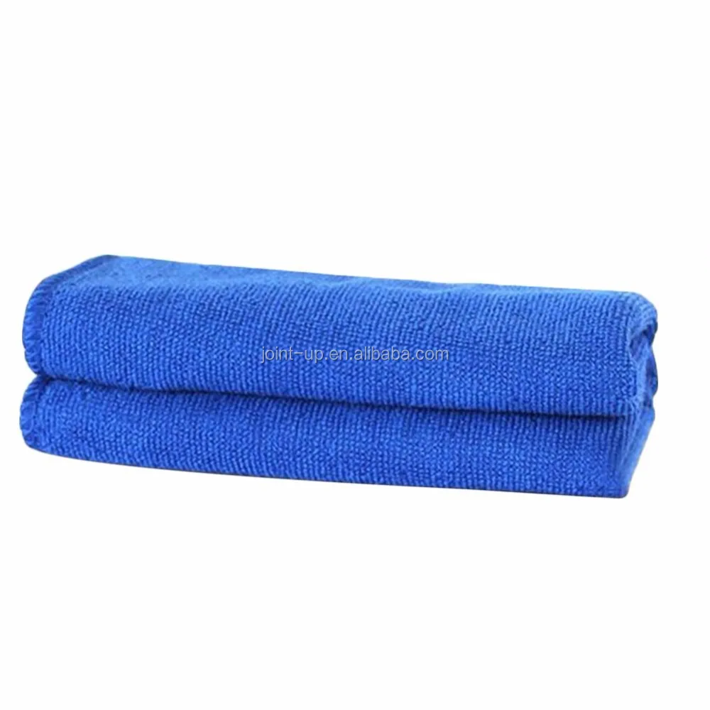 Blue Microfiber Towel Cleaning Cloths Absorbent Wash Anti-Scratch Car Detailing