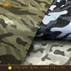 Hot sell camouflage microfiber pu upper shoes material