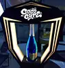 Night Club Lounge VIP LED Axis Bottle Presenter Display for Champagne Liquor Bottles