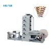 DP-P-650 2 Colour Self-adhesive Label Paper Roll Die Cutting Slitting Flexographic Printing Machine for Printing Paper Straw