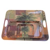 5.5" / 15"/19.5" 30% melamine snack tray set