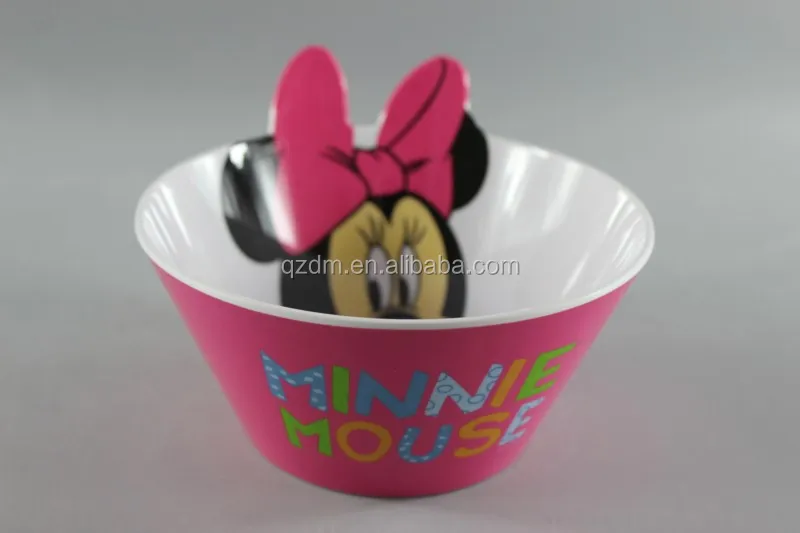 100% Melamine Kids Bowl Melamine Candy bowl Double Print