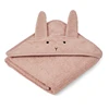 Organic Bamboo Hooded Baby Towel Premium Hooded Baby Bath Towels, Super Absorbent, Large Extra Soft, Hypoallergenic - Perfect