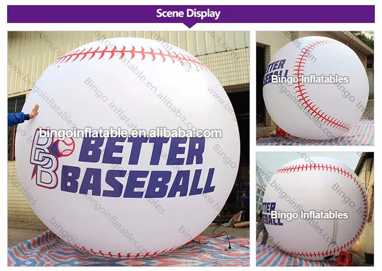 Inflatable Baseball Game Type Giant Inflatable Baseball For Display Buy Giant Inflatable